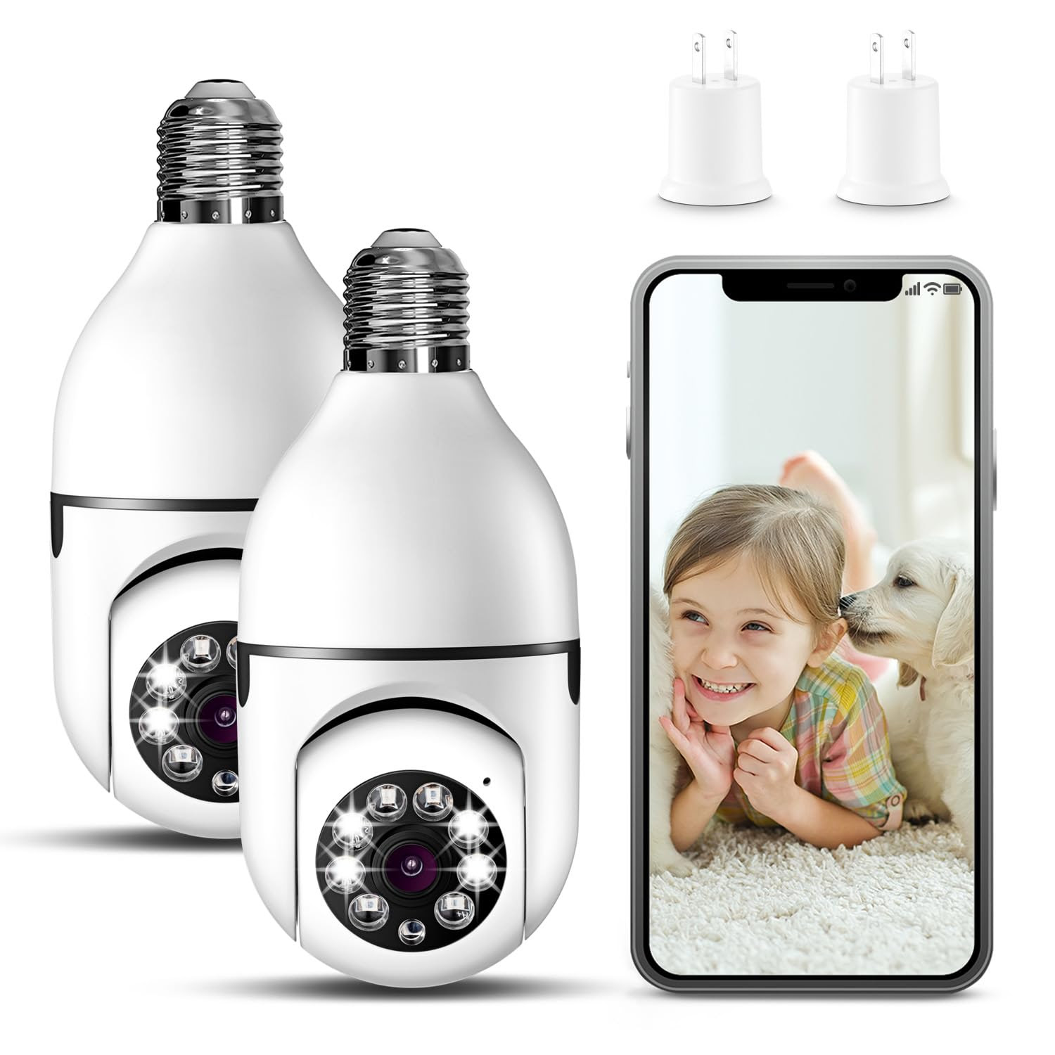 Fowutz Light Bulb Security Camera