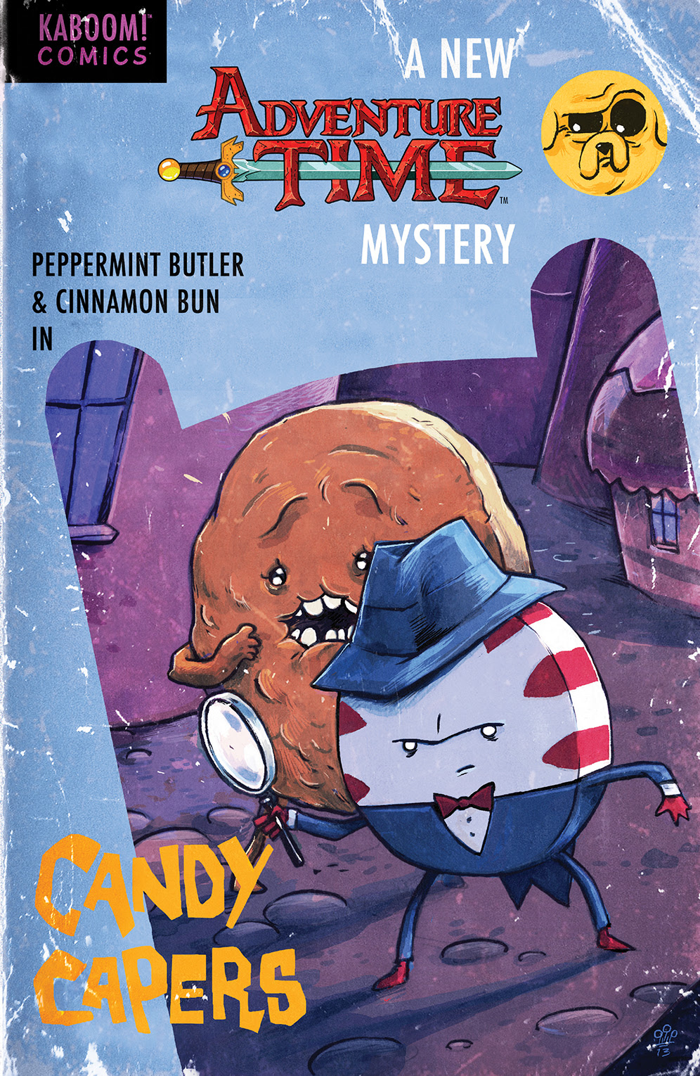 ADVENTURE TIME: CANDY CAPERS TP Cover by Michael Dialynas