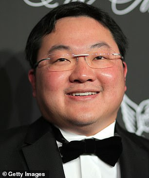 On the run: Jho Low is also wanted by authorities in the US and Malaysia. He showered celebrities in gifts that were purchased with the stolen money