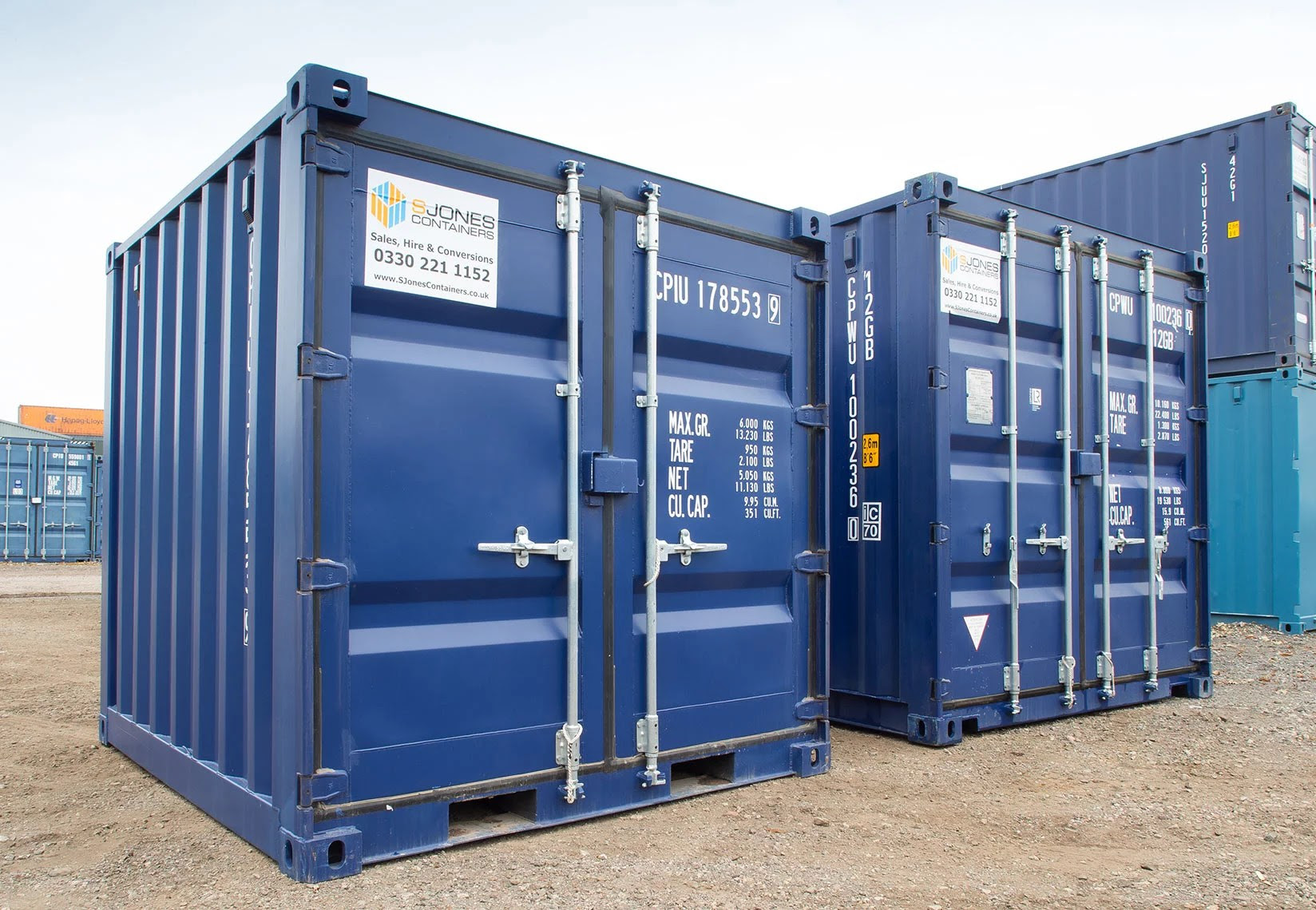 10ft Shipping Containers for Hire UK S Jones Containers
