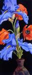 Poppies & Irises - Posted on Friday, February 20, 2015 by Mark Allison