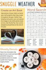 Word Search & Ghost Donuts