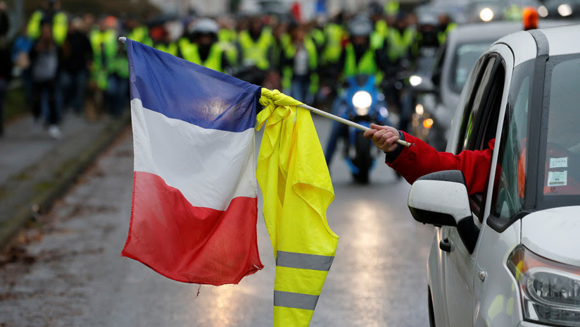 Francia encara el quinto sábado de los 'chalecos amarillos'