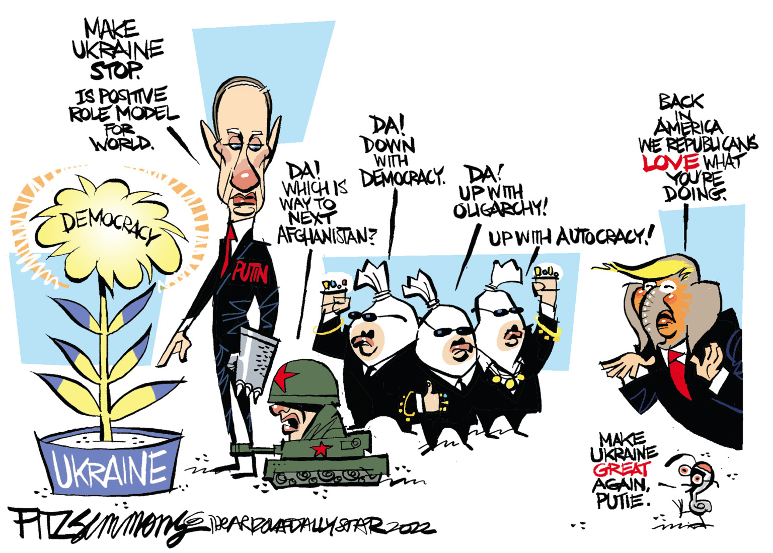 Republicans love dictators
