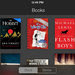 A screen shot of books available through Amazon's Kindle Unlimited subscription service on an iPhone.