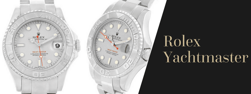 Rolex Yachtmaster Midsize Steel Platinum Unisex Watch