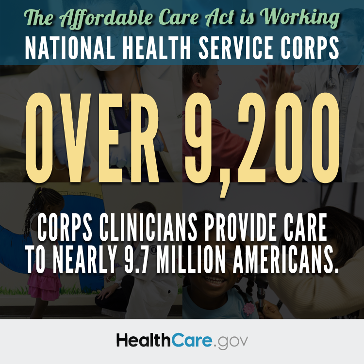 The Affordable Care Act is Working: National Health Service Corps