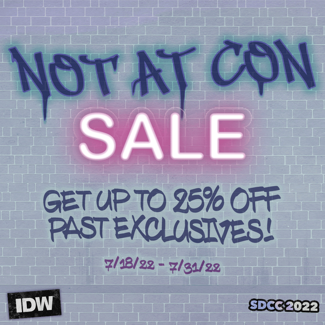 An ad for the Not at Con Sale
