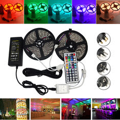 10M SMD5050 Waterproof RGB 600LED Strip Light Kit