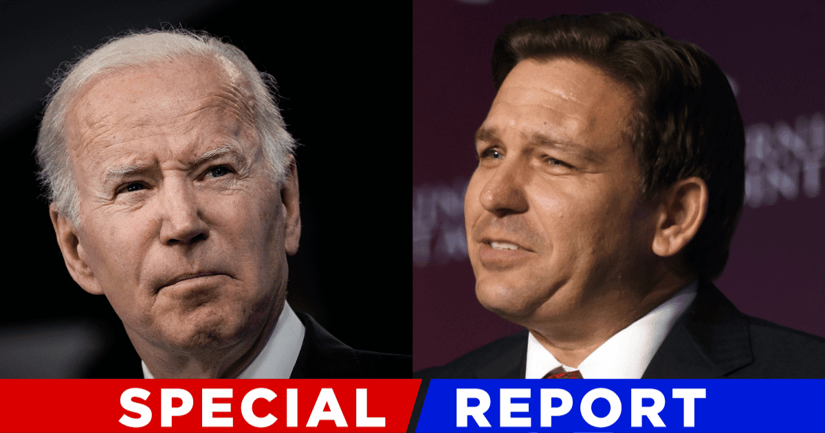 Ron DeSantis Drops the Hammer on Biden - He Just Ruined the President's Week
