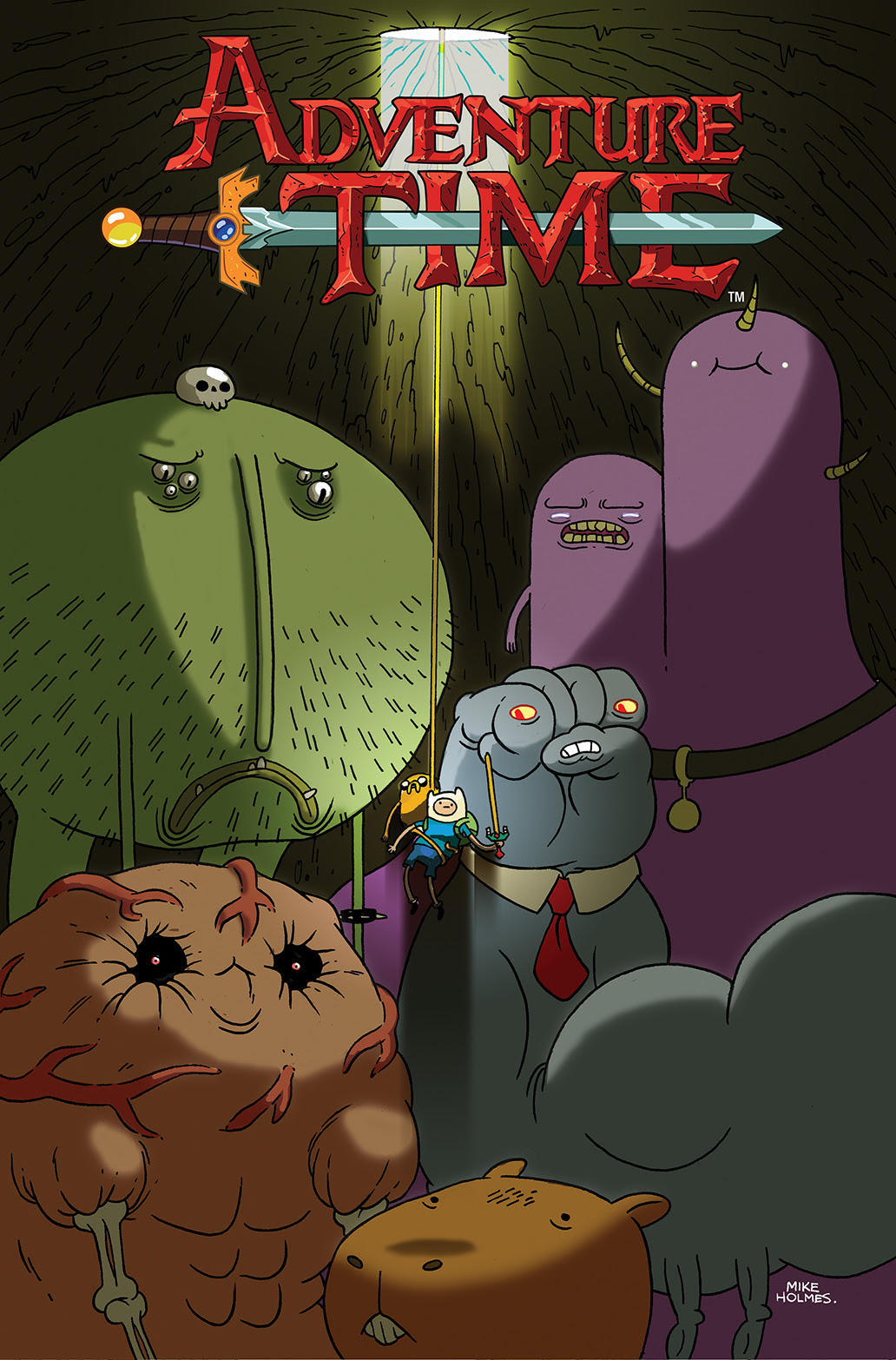 ADVENTURE TIME #28 Cover A by Mike Holmes