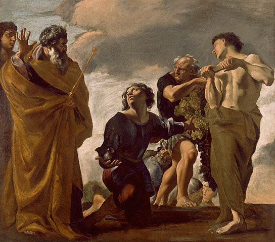lanfranco_moses_and_the_messengers_from_canaan