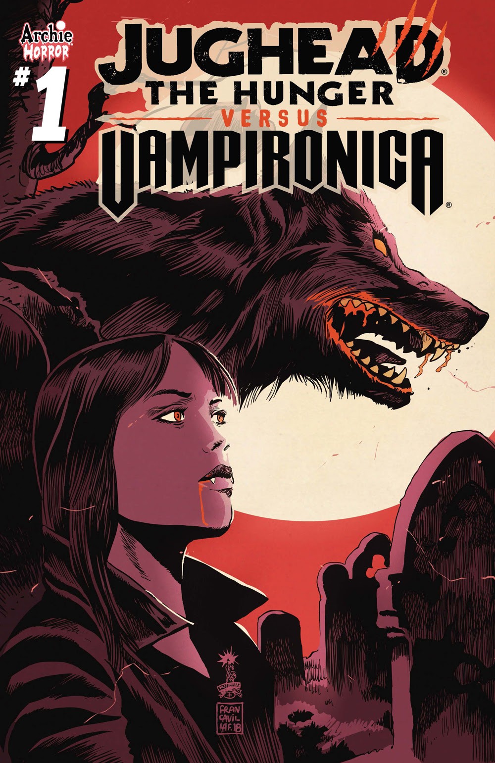 JUGHEAD: THE HUNGER VS. VAMPIRONICA #1: CVR B Francavilla