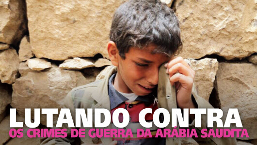 Proíbam as armas para a Arábia Saudita