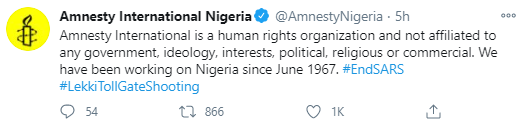 Amnesty International responds to threats from NGO asking them to leave Nigeria