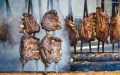 Tradicional costela bovina em fogo de chão