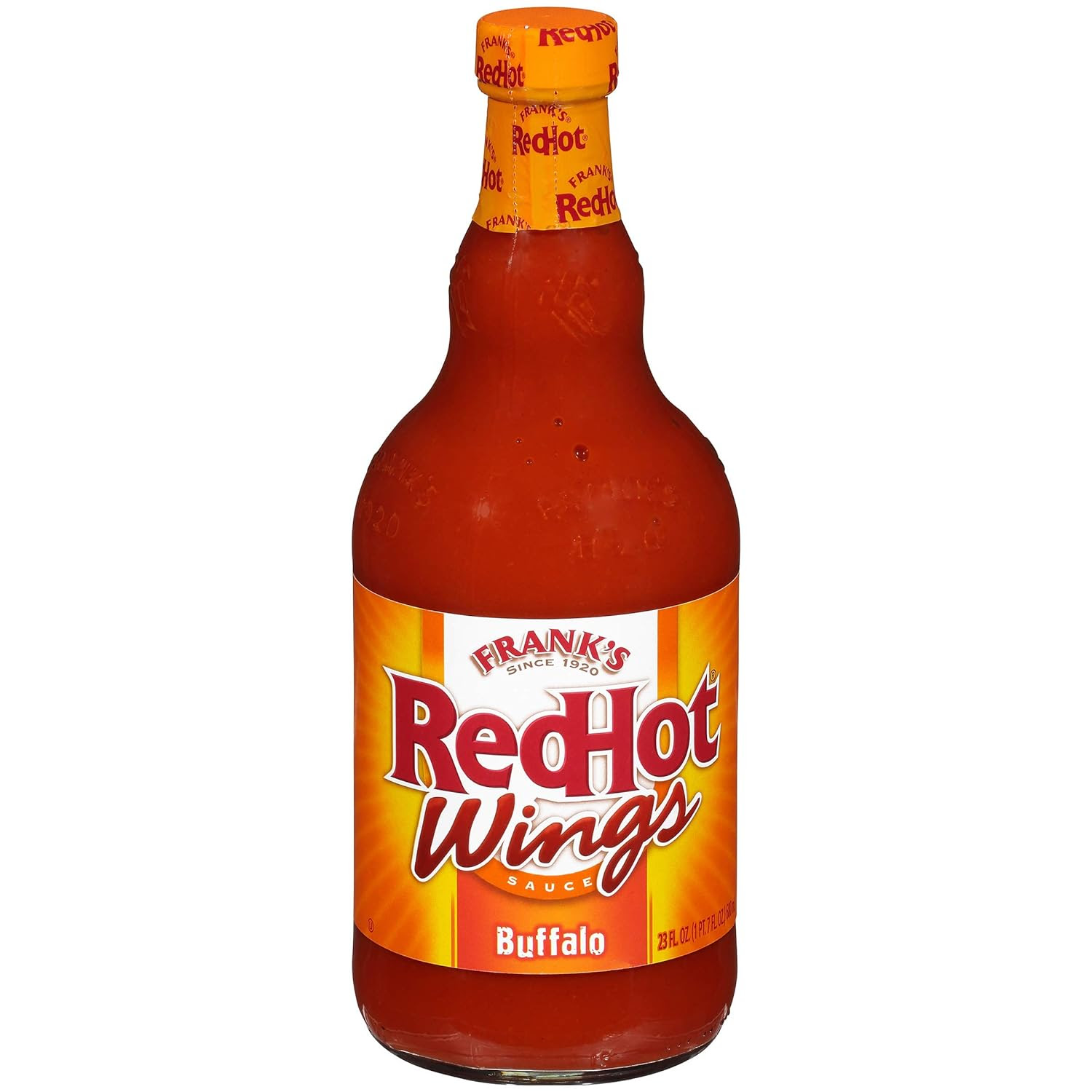 Amazon.com : Frank's RedHot Buffalo Wings Hot Sauce, 23 fl oz : Everything  Else