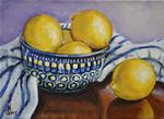 Bowl of Lemons: Polish Pottery LXXXIV - Posted on Saturday, January 17, 2015 by Heather Sims