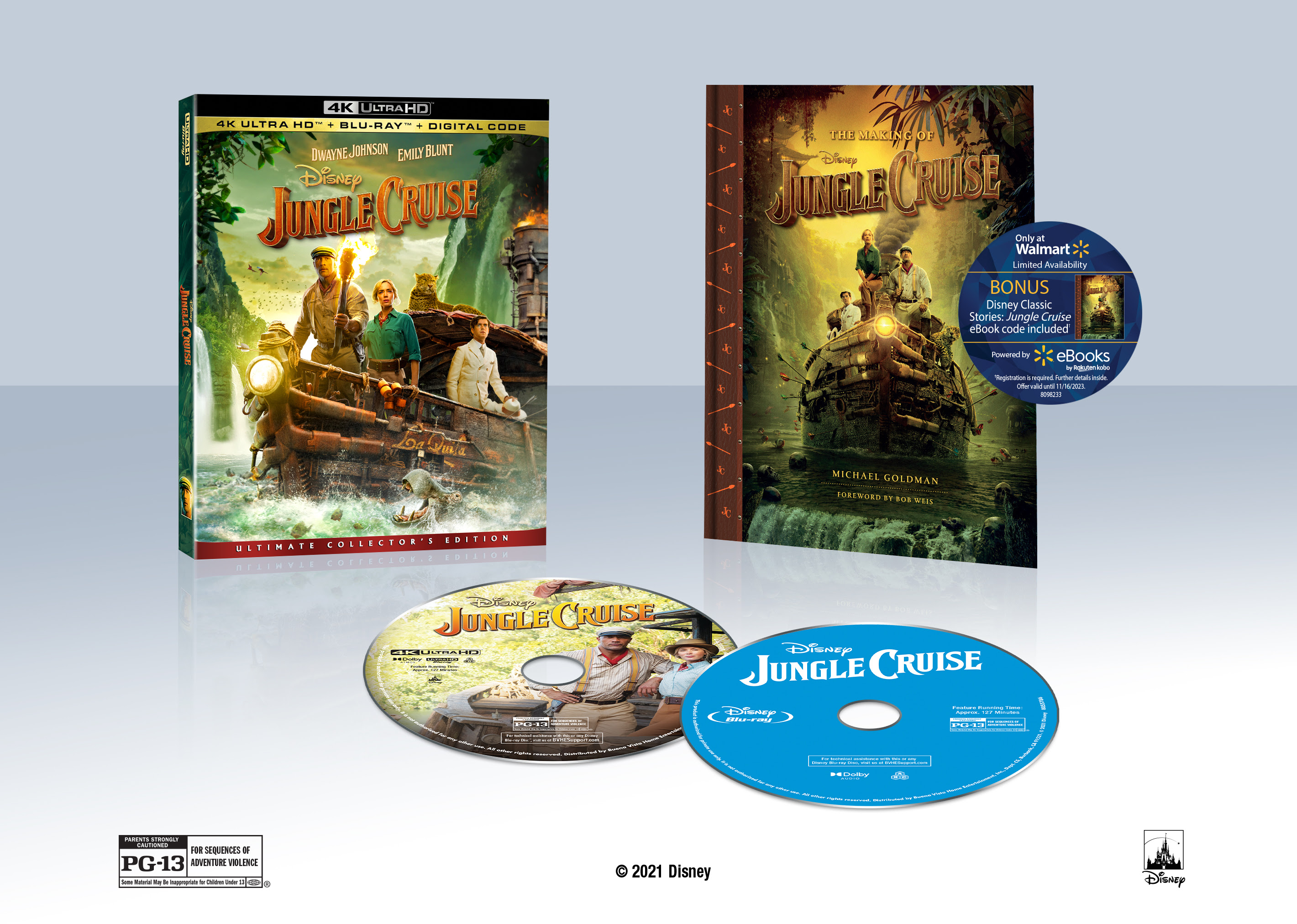 Disney's 'Jungle Cruise' is Coming to Blu-ray & DVD This November