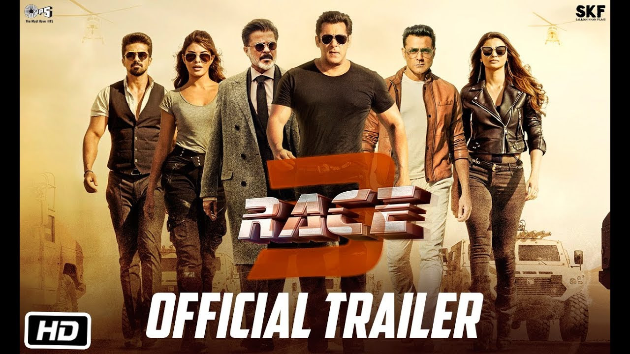 The Race 3 poster