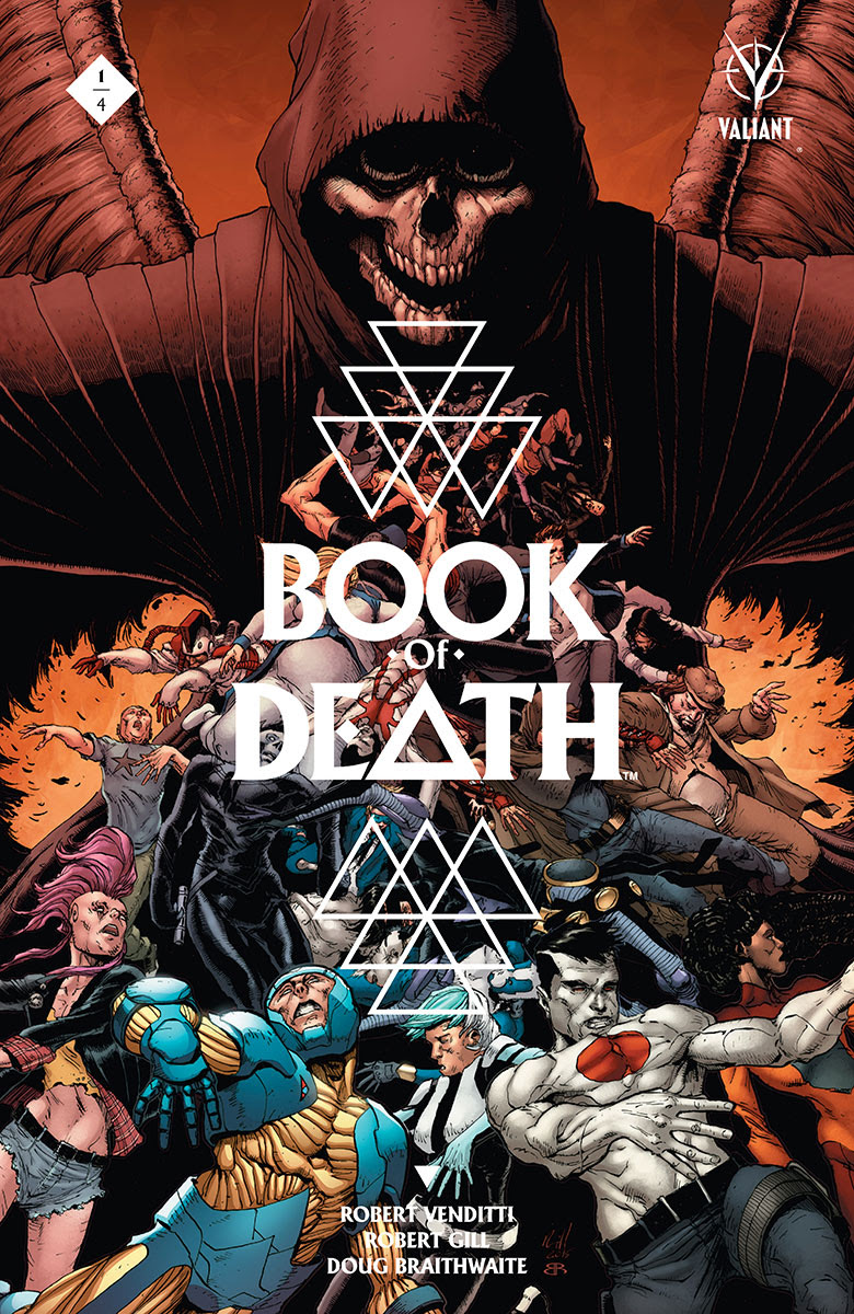 Valiant's Book Of Death #1 Has Over 70,000 Orders #ValiantSummit