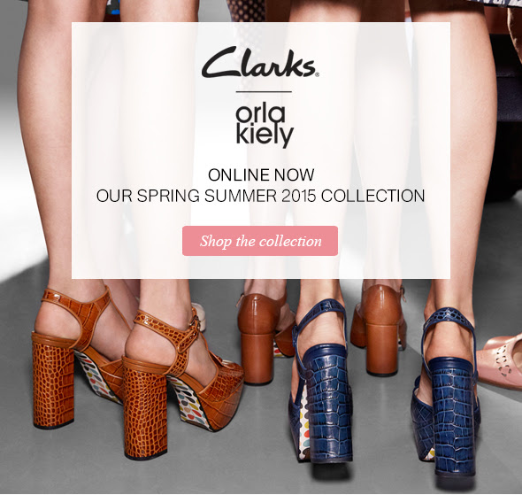 Clarks and Orla Kiely. The SS15 Collection, online now