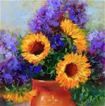 Hothouse Sunnies and a Tuscany Workshop - Flower Painting Classes by Nancy Medina Art - Posted on Tuesday, February 17, 2015 by Nancy Medina