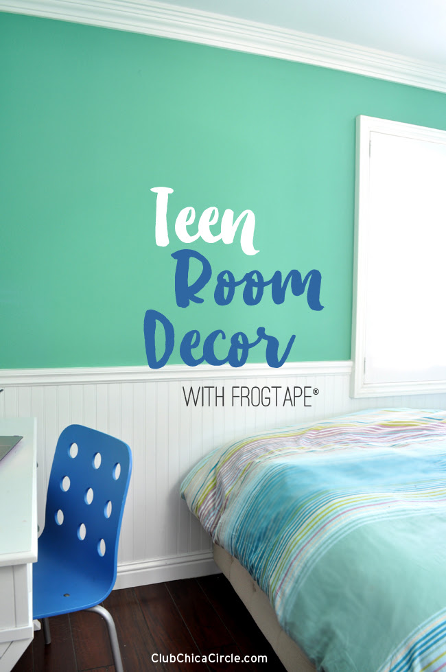how-to-use-frogtape-to-add-color-to-wall-for-easy-teen-room-decor