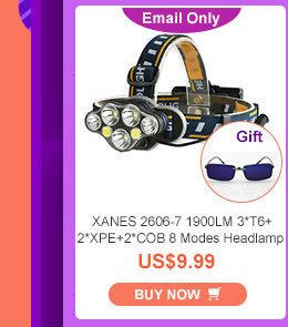 XANES 2606-7 1900LM 3*T6+2*XPE+2*COB 8 Modes Headlamp