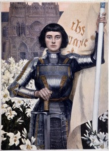 Jeanne d'Arc (c1412_1431) by Albert Lynch, Figaro Illustré magazine (1903)