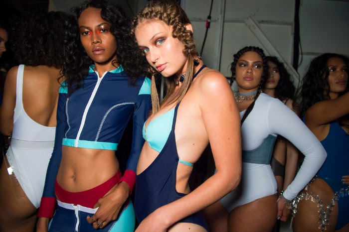Chromat SS18 Backstage by Philip Banks