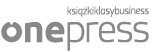 Onepress logo szare