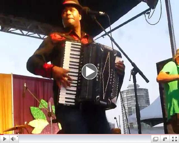 Sunpie & the Louisiana Sunspots at Long Beach Bayou & Blues Festival-