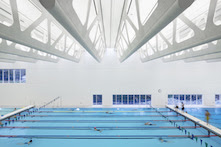 Guildford Aquatic Centre; photo by We See Design Inc. Raef Grohne Architectural Photographer, courtesy of ROCKFON