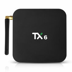 Caixa da tevê de Tanix TX6 Allwinner H6 4G / 64G 5G WIFI BT4.1 Android9.0