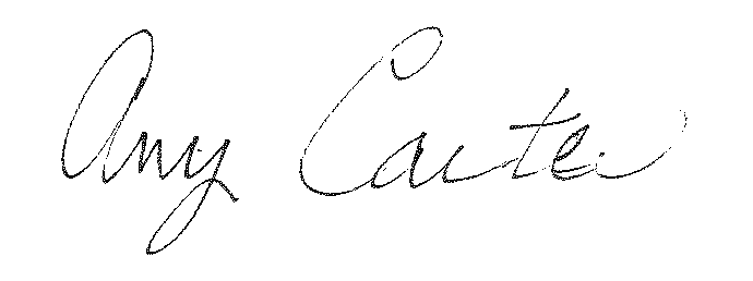 Dr. Carter Signature