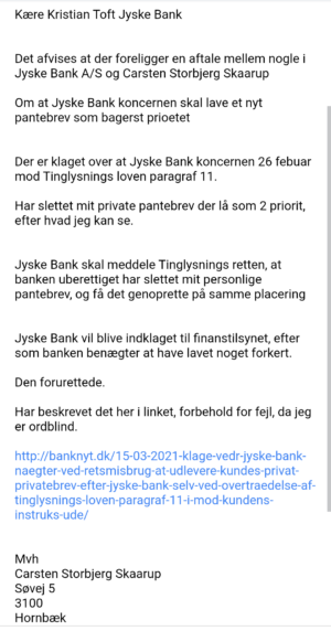 Stol IKKE på Jyske Bank. Jyske bank kendt som Den Grønne slagter har ikke vegetar burger, :-) Lundgrens advokater DAN Terkildsen til bestyrelsen og partnerer. / Her finder du alle de dygtige advokater og de elever der oplæres til at bliver som Dan Terkildsen, der af Emil Hald Vendelbo Winstrøm betegnes som en Vorherre. Find Lundgrens advokater her. A ALBERTE DAM LEGAL TRAINEE PORTRÆT UNDERVEJS ALESSANDRO TRAINA ADVOKATDIRECTOR AMALIE BILTOFT LEGAL TRAINEE AMALIE CHRISTEL BJERG NIELSEN SAGSCONTROLLER AMANDA EMILIA KAMPH LEGAL TRAINEE AMANDA GULDAGER CLAUSEN ADVOKATFULDMÆGTIG ANDERS ALLENTOFT IT SUPPORTER ANDERS BOJEN KROGH SUPPORTER ANDERS OREBY HANSEN ADVOKAT (L)PARTNER ANDREAS LYSKJÆR TOLMAN LEGAL TRAINEE ANN FRØLUND WINTHER ADVOKATPARTNER ANNA FJORDSIDE ADVOKAT ANNE HANSEN-NORD ADVOKATDIRECTOR ANNE LYSEMOSE ADVOKAT ANNE MARIE ABRAHAMSON ADVOKATPARTNER ANNE METTE SLOTH BERNER HEAD OF TRADEMARK PROSECUTIONEUROPEAN TRADEMARK & DESIGN ATTORNEY ANNE SOFIE JACOBS ADVOKAT ANNE VALLØ HANSEN TEAM ASSISTENT B BENEDIC