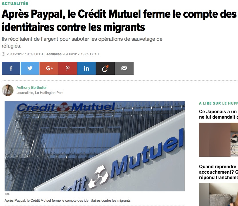 Article paru dans le HuffPost