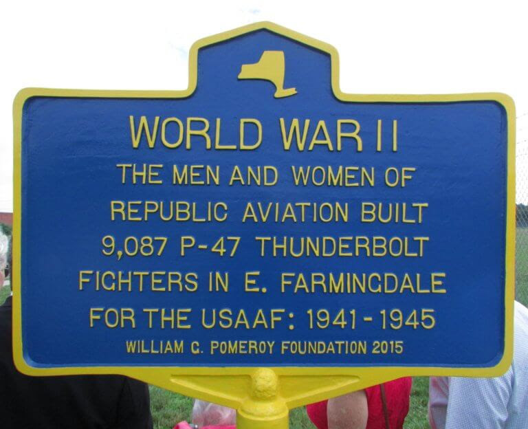 Image result for "republic aviation" plaque farmingdale