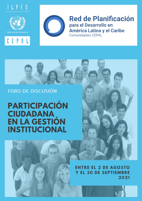 Participación ciudadana en la gestión institucional