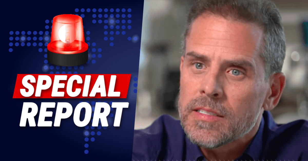 Hunter Biden Rocked By Federal Investigation - Even His Daddy Can't Protect Him From This