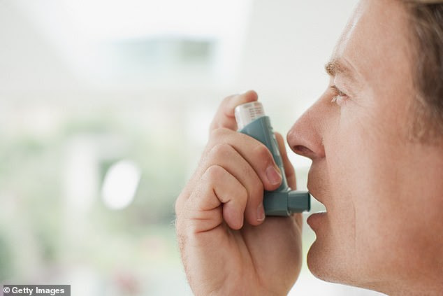 Nuvaira is a new asthma treatment that could help thousands of sufferers with severe asthma. The one-off, hour-long treatment involves inserting a device into the airways to destroy overactive nerves in the lungs that cause breathing difficulties (stock image)