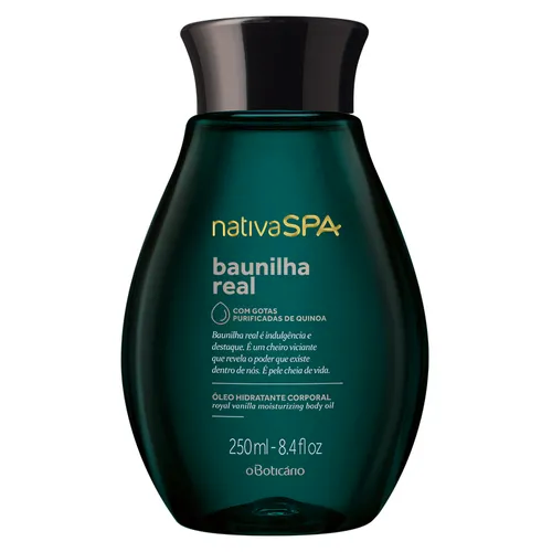 Lançamento Nativa SPA Baunilha Real de o Boticário