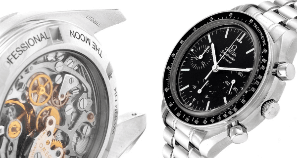An Omega Speedmaster with a Sapphire Crystal comes with a sapphire display caseback, hence it's also called "Sapphire Sandwich".