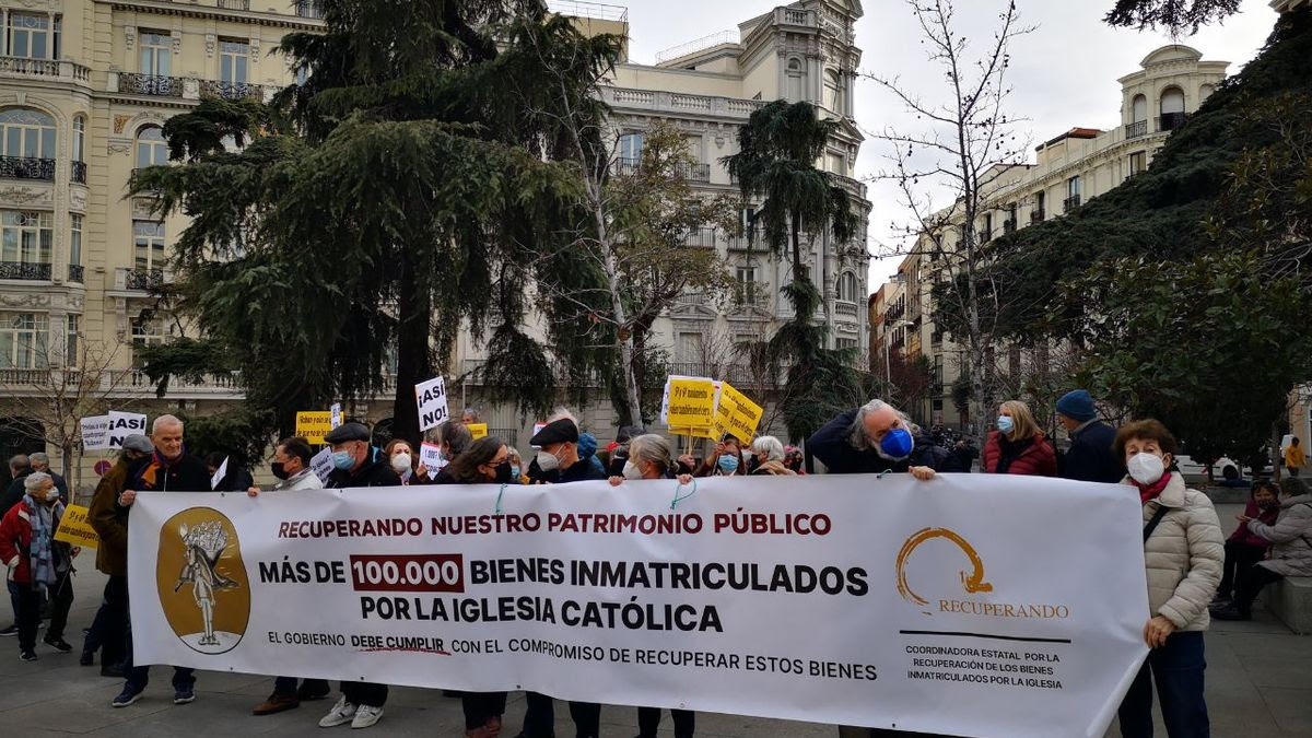 RECOMENDADO: Protestas en toda España contra las inmatriculaciones de la Iglesia: “No son 1.000, son 100.000”