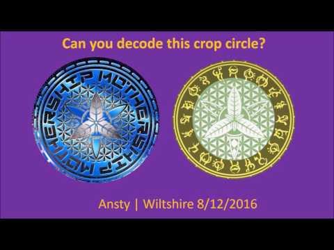Antsy Mothership Crop circle Decoded! Shocking messages!  Hqdefault