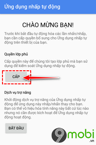 cach dung auto click choi game tren android