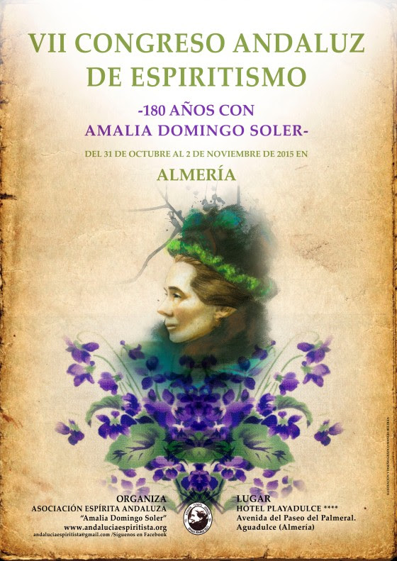 CARTEL VII CONGRESO ANDALUZ DE ESPIRITISMO