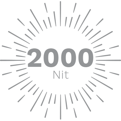 2000 nits