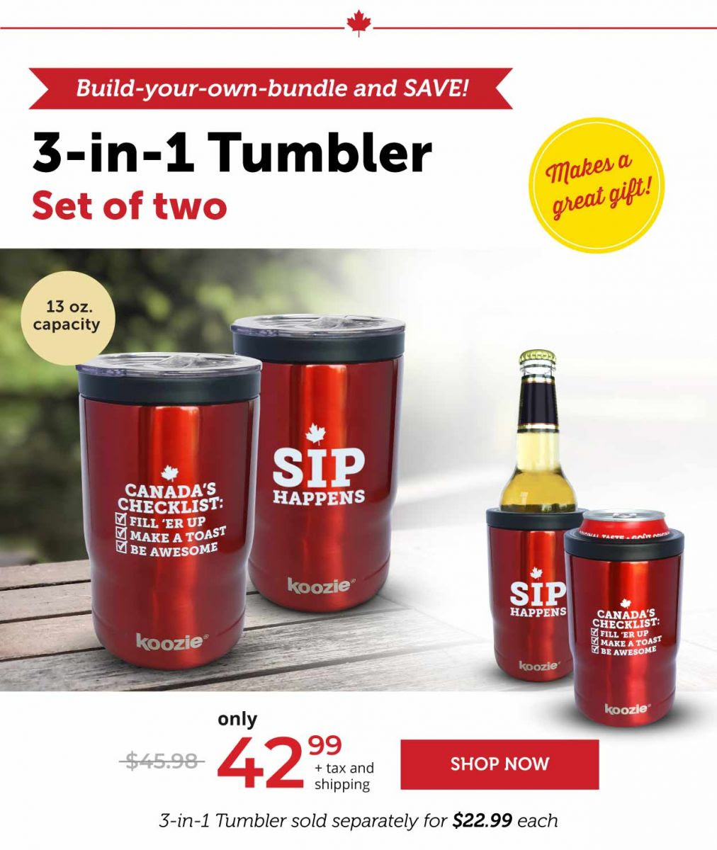 3-in-1 Tumbler—set of two